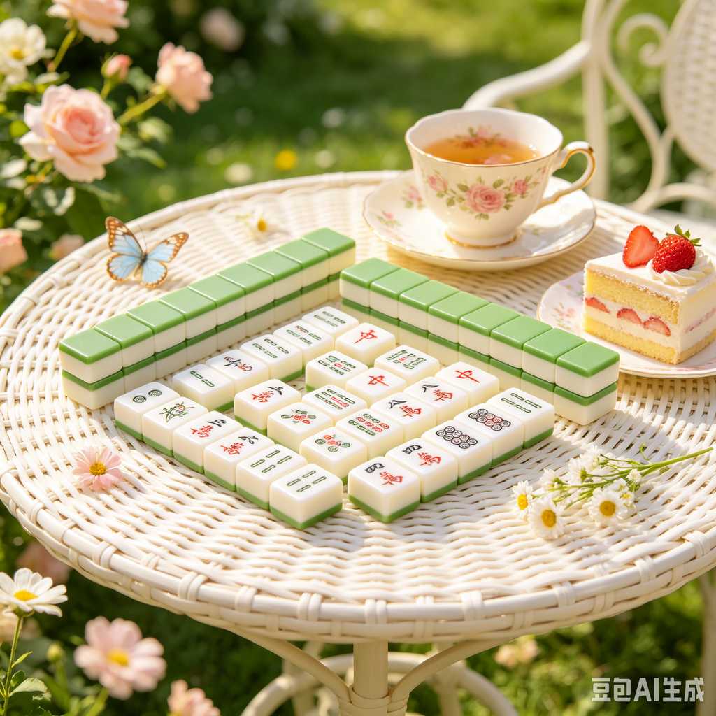 non fading mahjong tile print
