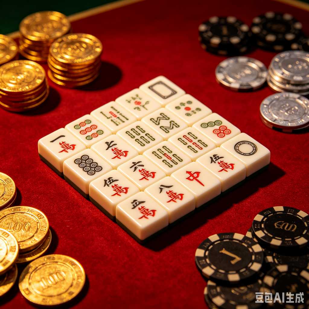 two tone mahjong set design